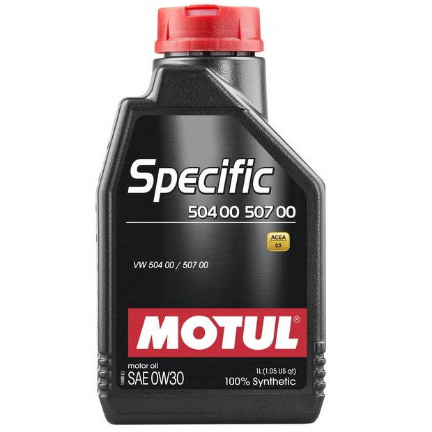 Масло моторное 100% синтетическое MOTUL Specific 504 00 / 507 00 SAE 0W30 1 л (107049/838611)
Масло моторное 100% синтетическое MOTUL Specific 504 00 / 507 00 SAE 0W30 1 л (107049/838611)