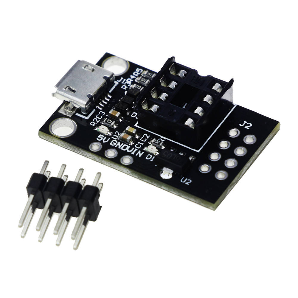Отладочная плата для ATtiny13A, ATtiny25, ATtiny45, ATtiny85
Отладочная плата для ATtiny13A, ATtiny25, ATtiny45, ATtiny85