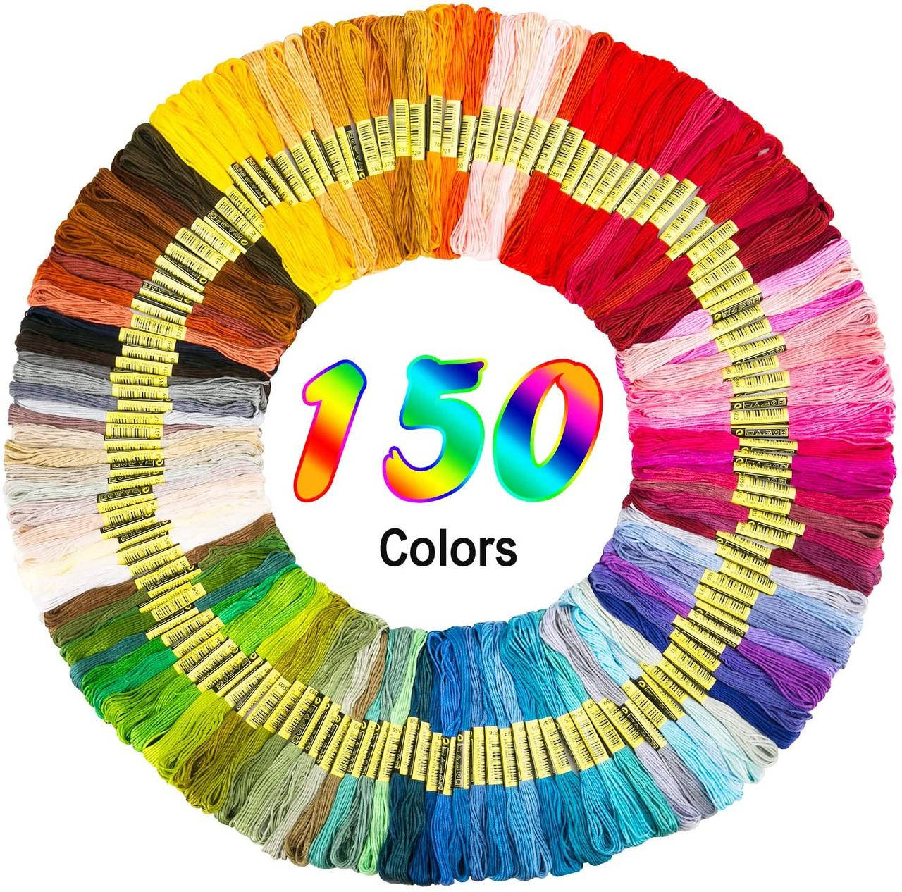 Многоцветный Набор из 150 Ниток Мулине ПРЕМИУМ LOVIMAG для Вышивки Крестиком (150-MUL), Разные цвета
Многоцветный Набор из 150 Ниток Мулине ПРЕМИУМ LOVIMAG для Вышивки Крестиком (150-MUL), Разные цвета