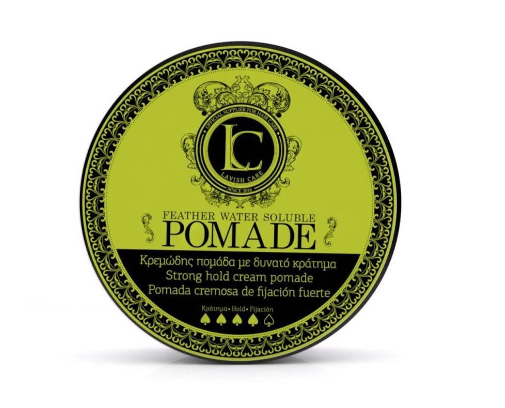 Feather Water Soluble Pomade Strong Hold Cream Помада для стайлинга волос сильной фиксации, 100 мл
Feather Water Soluble Pomade Strong Hold Cream Помада для стайлинга волос сильной фиксации, 100 мл