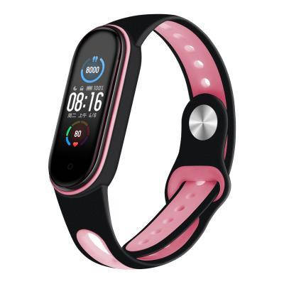 Ремешок для фитнес браслета BeCover Sport Style для Xiaomi Mi Smart Band 5 Black-Pink (705167)
Ремешок для фитнес браслета BeCover Sport Style для Xiaomi Mi Smart Band 5 Black-Pink (705167)