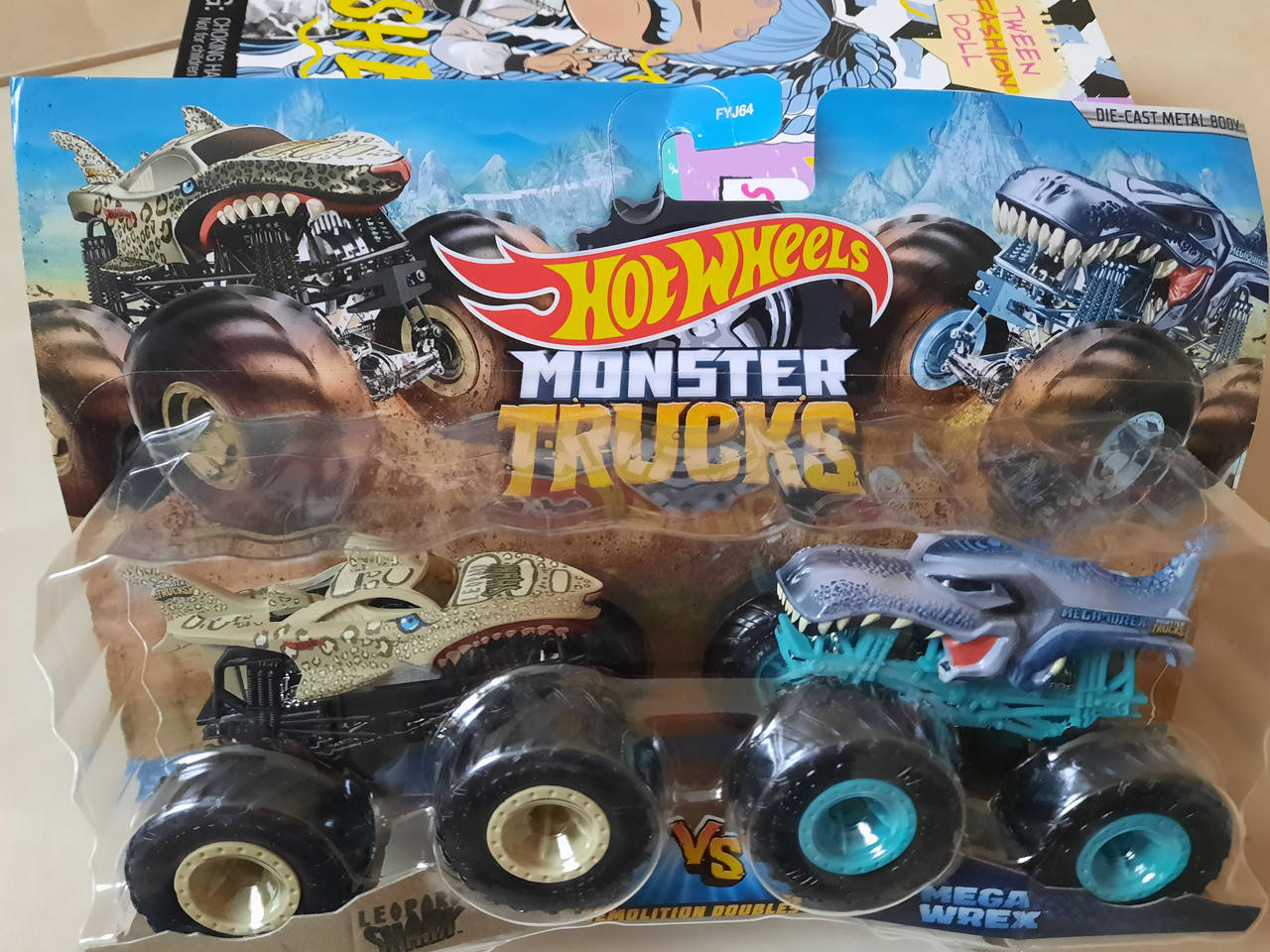 Набор машин Hot Wheels Monster Trucks 2 Pack хотвилс акула акулы leopard shark mega wrex
Набор машин Hot Wheels Monster Trucks 2 Pack хотвилс акула акулы leopard shark mega wrex