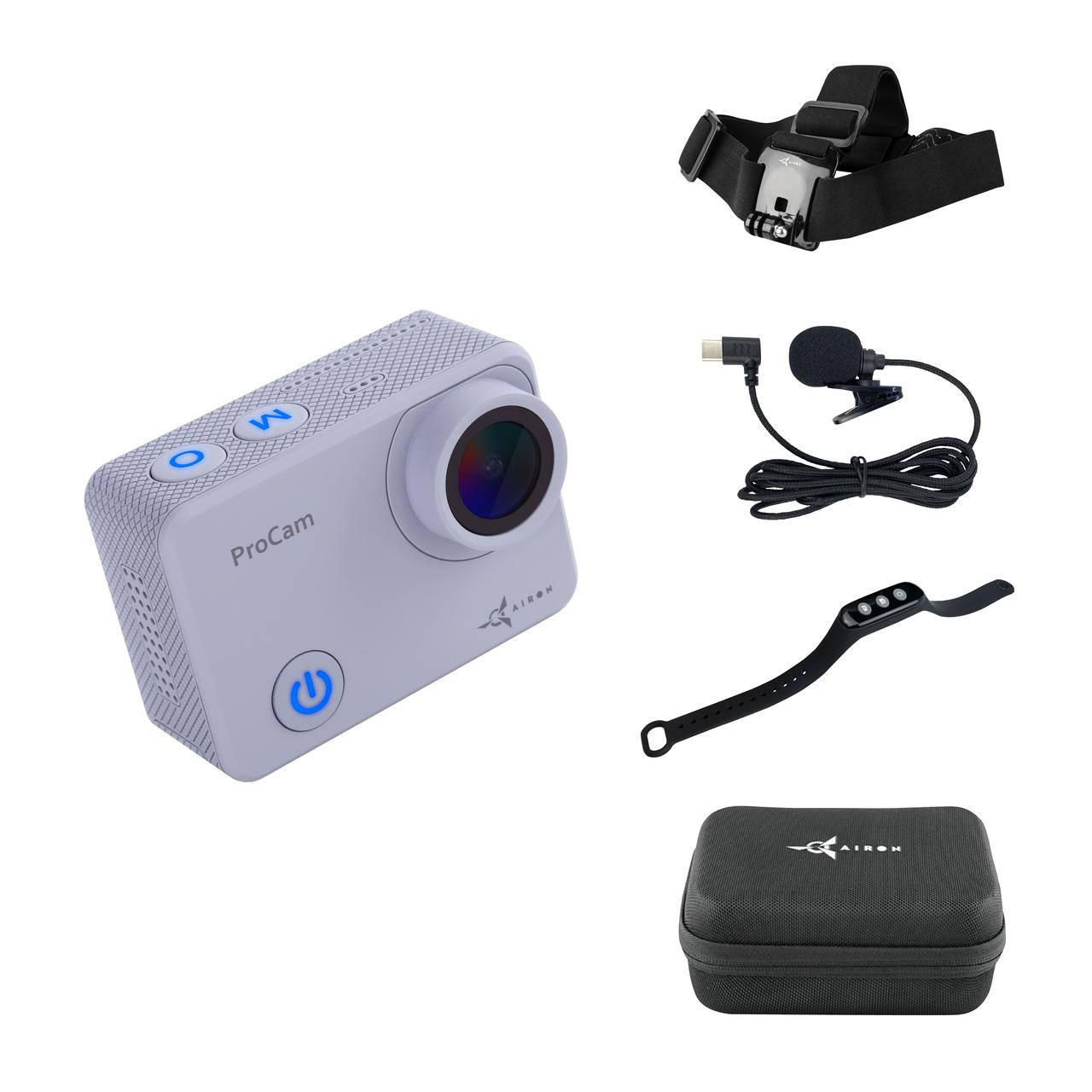Набор блогера 8 в 1: экшн-камера AIRON ProCam 7 Touch с аксессуарами для съемки от первого лица
Набор блогера 8 в 1: экшн-камера AIRON ProCam 7 Touch с аксессуарами для съемки от первого лица