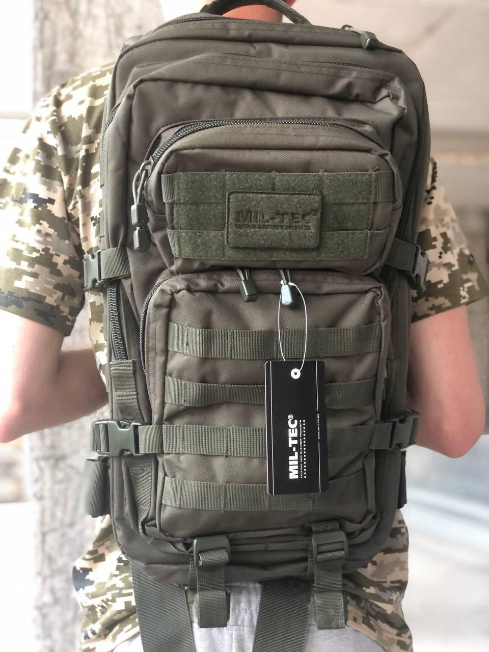 Рюкзак Assault Molle большой военный 36Л. тактический штурмовой MIL-TEC олива военный 5 отделений выживания, Камуфляж пиксель
Рюкзак Assault Molle большой военный 36Л. тактический штурмовой MIL-TEC олива военный 5 отделений выживания, Камуфляж пиксель