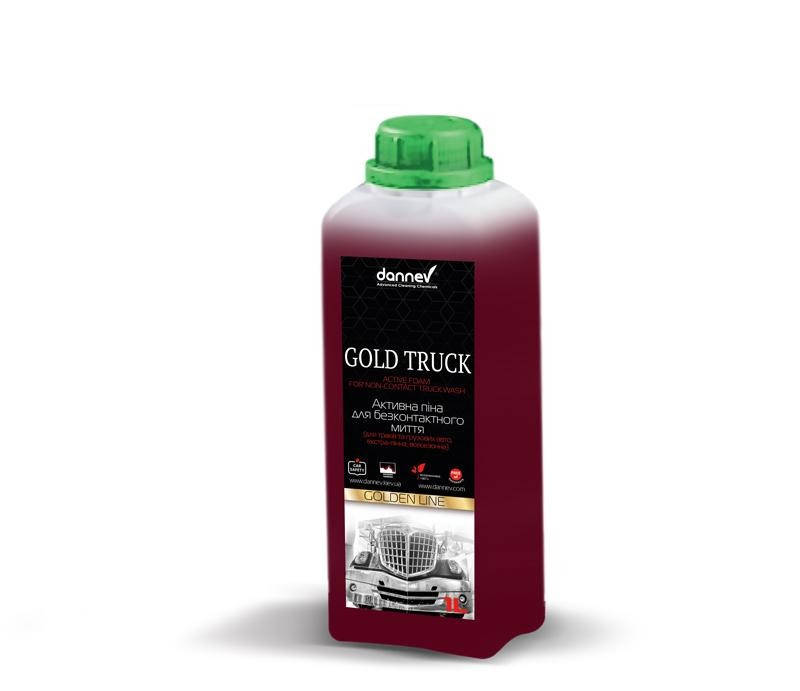 GOLDEN LINE: cуперконцентрированная всесезонная активная пена GOLD TRUCK (для фур и грузового транспорта) 
GOLDEN LINE: cуперконцентрированная всесезонная активная пена GOLD TRUCK (для фур и грузового транспорта)