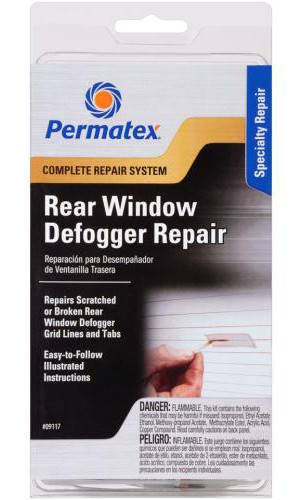 Набор для ремонта обогрева заднего стекла Permatex Complete Rear Window Defogger Repair Kit
Набор для ремонта обогрева заднего стекла Permatex Complete Rear Window Defogger Repair Kit