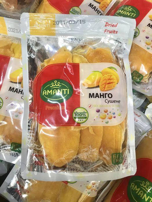 Манго сушеное, AMANTI 500 г