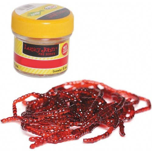 Мотиль силіконовий Lucky John Extra Blood Worm * 200 (140201-001) 
Мотиль силіконовий Lucky John Extra Blood Worm * 200 (140201-001)