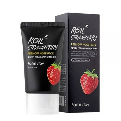 Mаска-пленка для носа с экстрактом клубники FarmStay Real Strawberry Peel-Off Nose Pack 60 мл.
Mаска-пленка для носа с экстрактом клубники FarmStay Real Strawberry Peel-Off Nose Pack 60 мл.