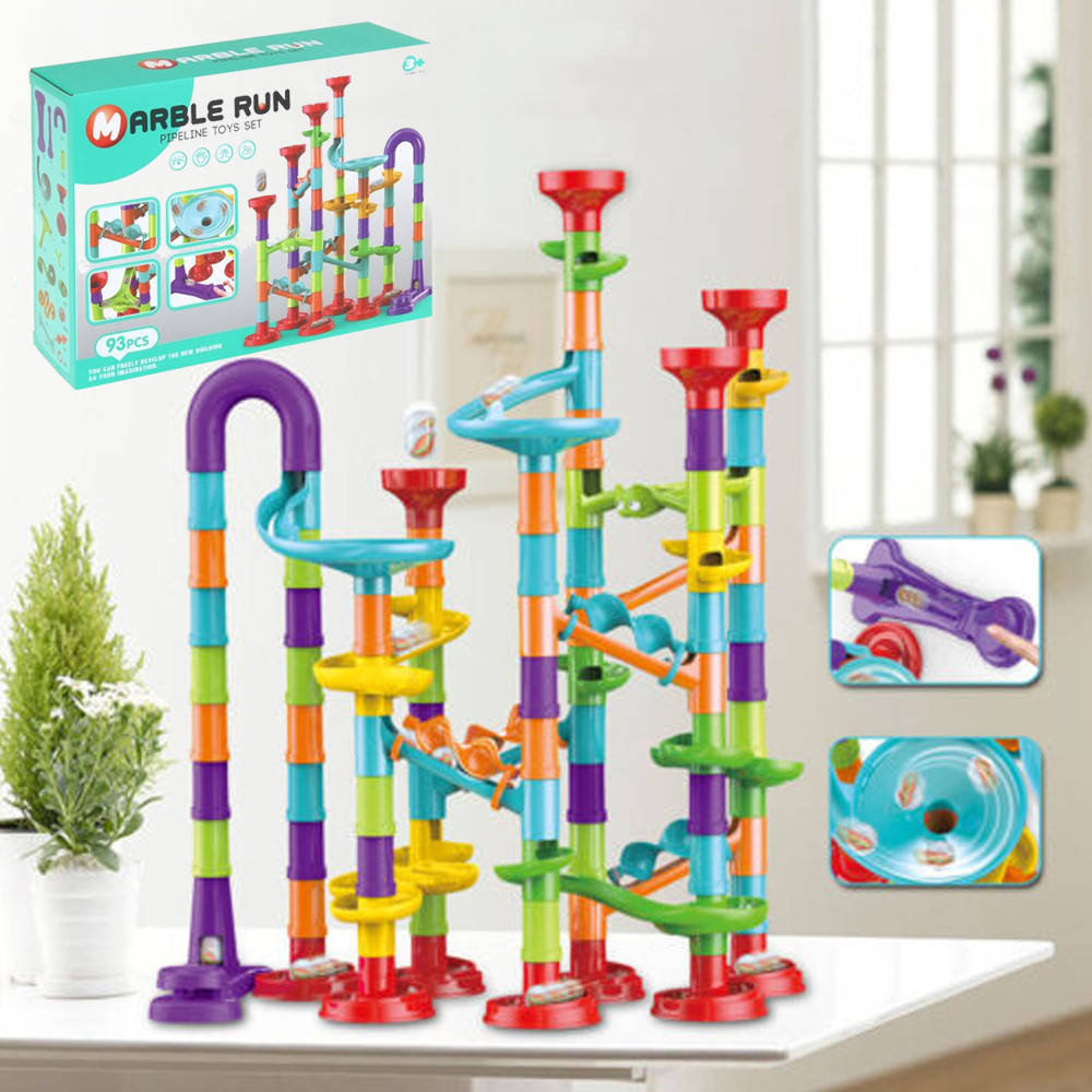 Динамический конструктор с шариком 93 детали Marble Run / Конструктор-лабиринт для детей / Детский конструктор, Разные цвета
Динамический конструктор с шариком 93 детали Marble Run / Конструктор-лабиринт для детей / Детский конструктор, Разные цвета