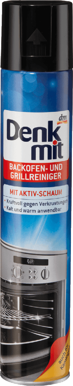 Средство для мытья духовок, грилей и вытяжек Denkmit Backofen und Grillreiniger 500мл - 055774
Средство для мытья духовок, грилей и вытяжек Denkmit Backofen und Grillreiniger 500мл - 055774