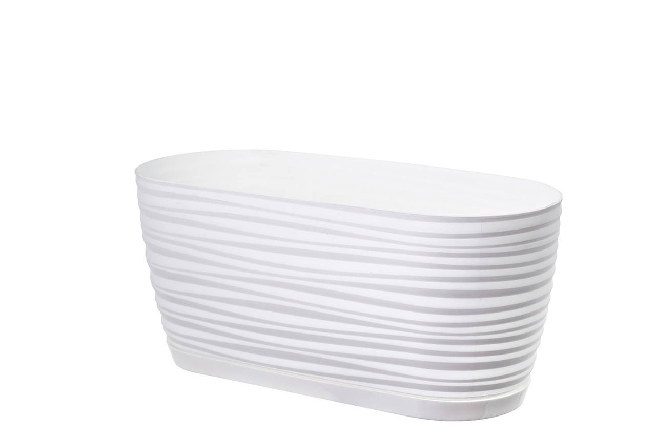 Кашпо для цветов Form-Plastic Сахара петит овальное с подставкой 4,2 л 13 х 13 х 31 см, Цвет Белый
Кашпо для цветов Form-Plastic Сахара петит овальное с подставкой 4,2 л 13 х 13 х 31 см, Цвет Белый