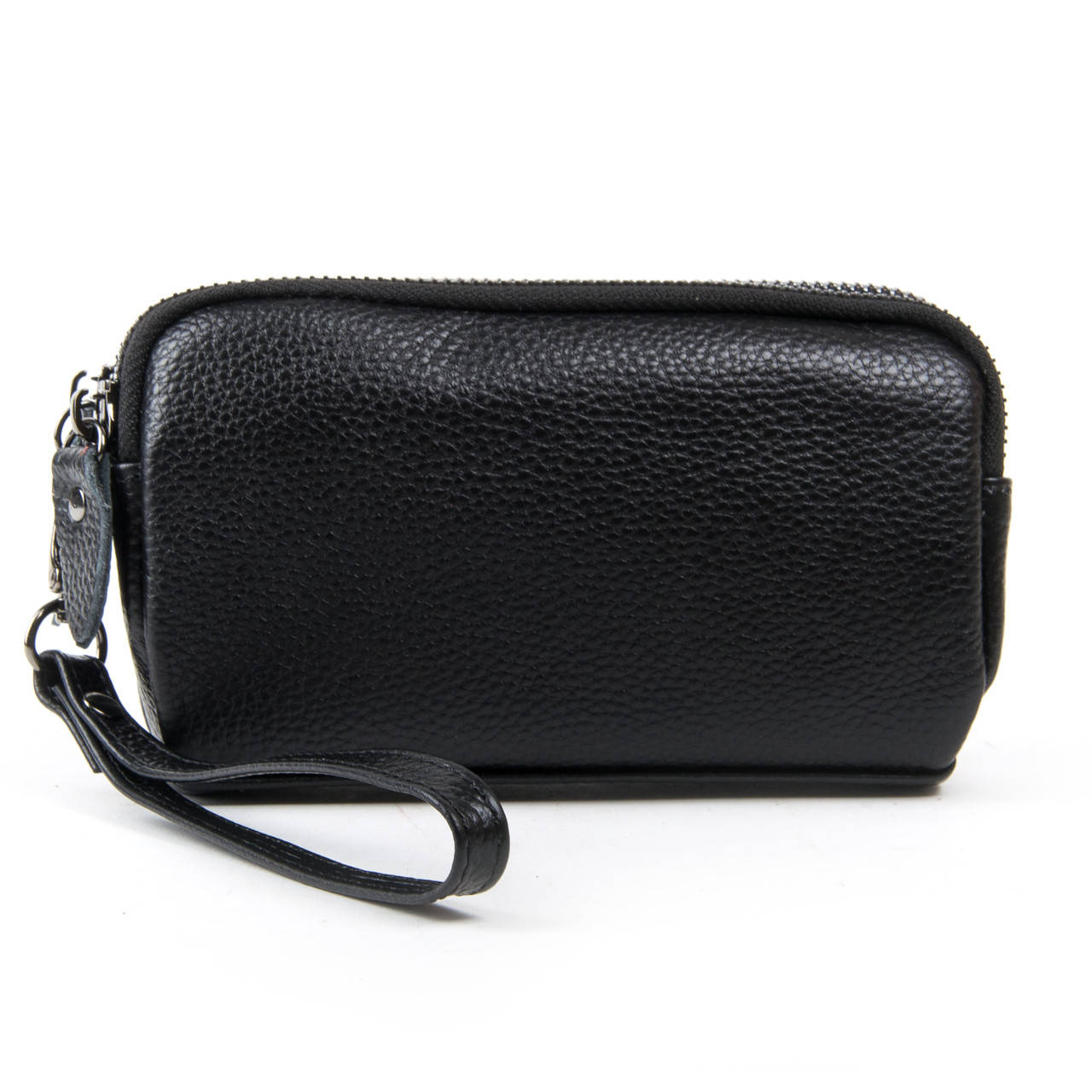 Кошелек на две молнии женский кожаный черный матовый косметичка 16*9 см Cosmetic bag 6002-1
Кошелек на две молнии женский кожаный черный матовый косметичка 16*9 см Cosmetic bag 6002-1