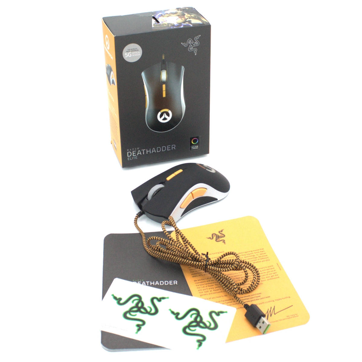 Игровая компьютерная мышь Razer Deathadder Overwatch Геймерская проводная USB Mouse Gaming Райзер, Черный
Игровая компьютерная мышь Razer Deathadder Overwatch Геймерская проводная USB Mouse Gaming Райзер, Черный