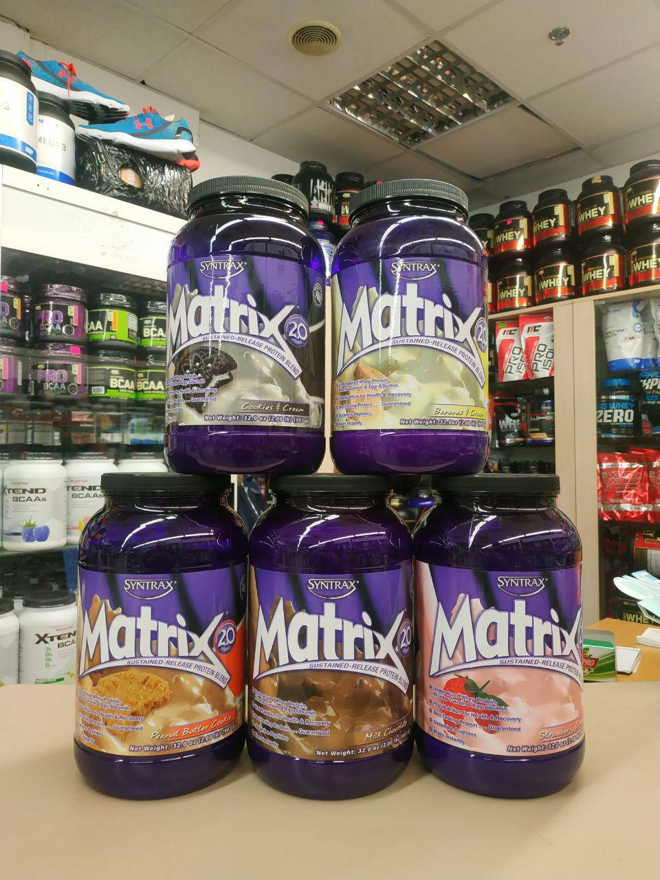 Комплексный протеин Syntrax Matrix 2.0 908 грамм Самый вкусный матрикс Bananas Cream
Комплексный протеин Syntrax Matrix 2.0 908 грамм Самый вкусный матрикс Bananas Cream