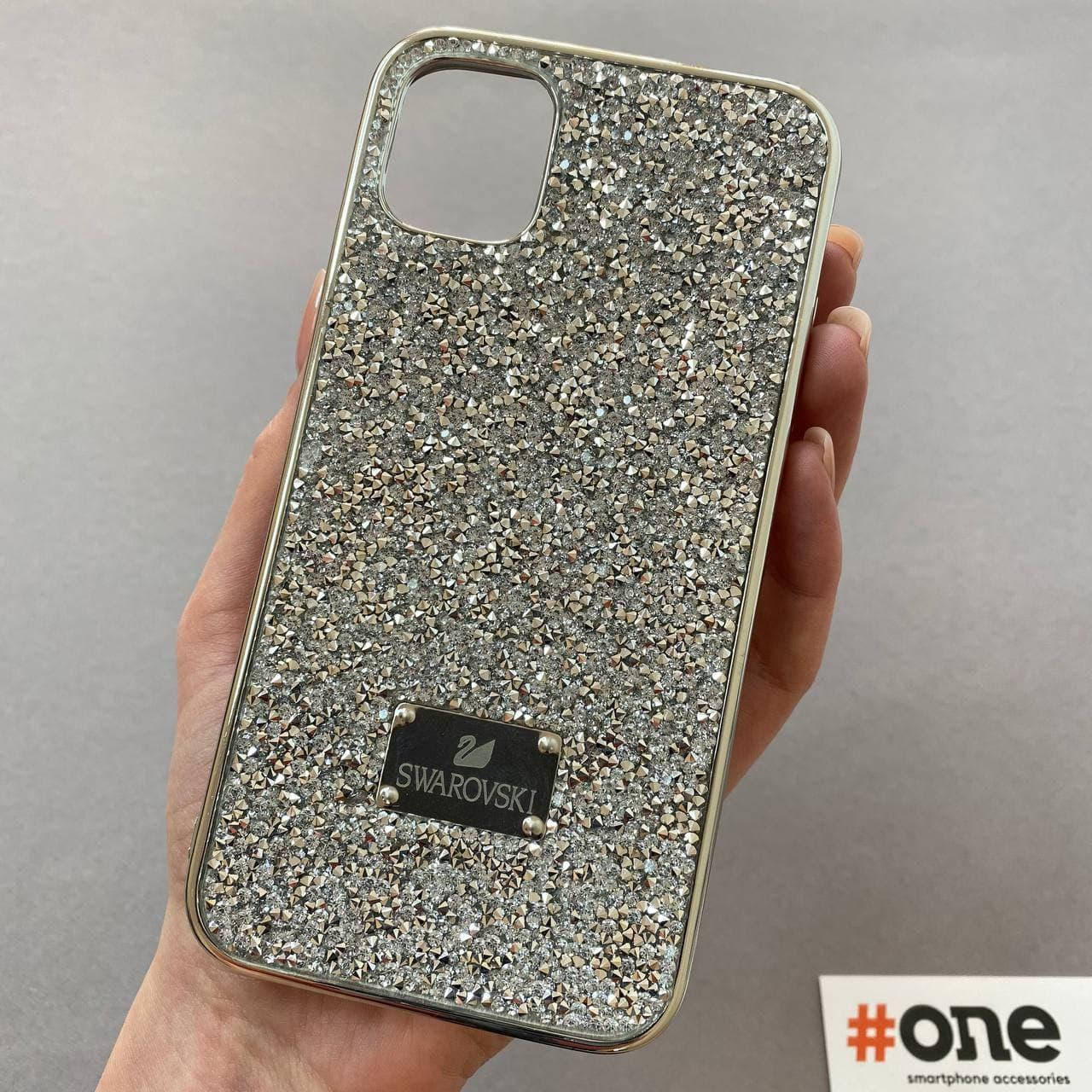 Чехол для Apple iPhone 11 с камнями сваровски женский чехол на телефон айфон 11 серебряный
Чехол для Apple iPhone 11 с камнями сваровски женский чехол на телефон айфон 11 серебряный