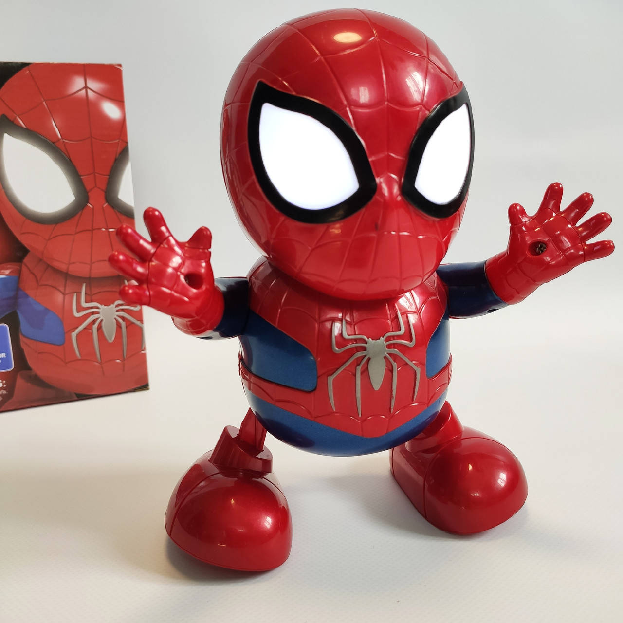Танцующий робот Dance Hero Spider Man Человек паук со световыми и музыкальными эффектами, Красный
Танцующий робот Dance Hero Spider Man Человек паук со световыми и музыкальными эффектами, Красный