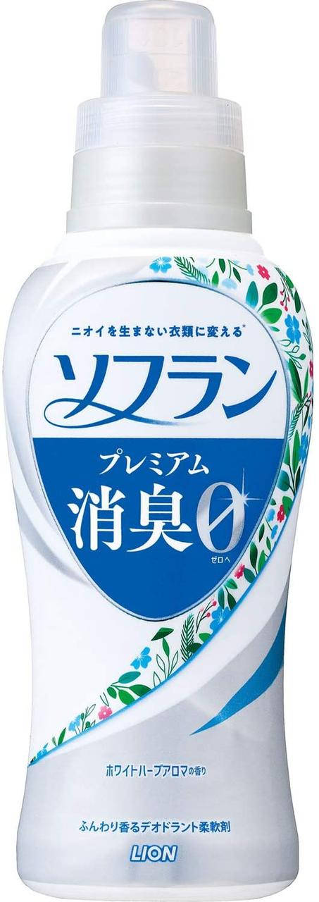 Lion Soflan Premium Deodorant Aroma кондиционер для белья антибактериальный Аромат белых трав 550мл
Lion Soflan Premium Deodorant Aroma кондиционер для белья антибактериальный Аромат белых трав 550мл