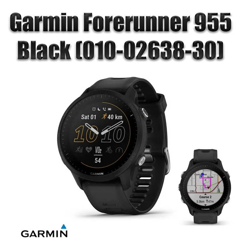 Смарт-часы Garmin Forerunner 955 Black (010-02638-30) 
Смарт-часы Garmin Forerunner 955 Black (010-02638-30)