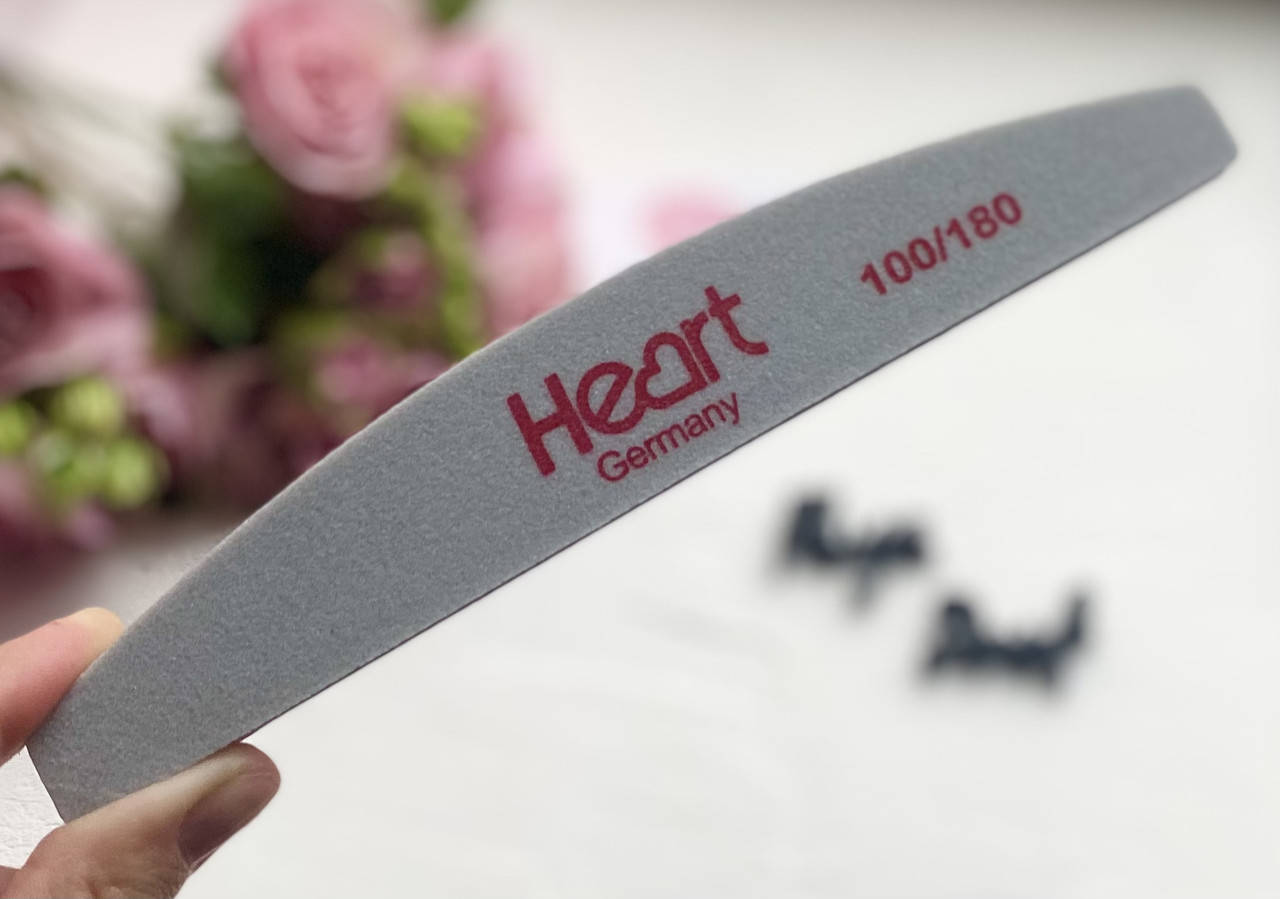 Полировщик-шлифовщик для ногтей Heart баф 100/180
Полировщик-шлифовщик для ногтей Heart баф 100/180