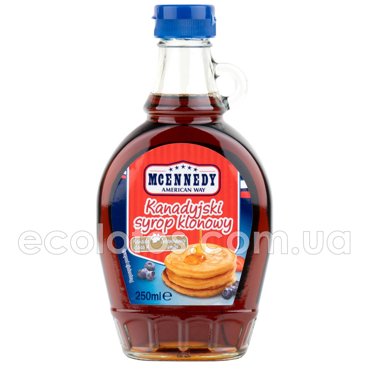Кленовый сироп "Mcennedy" 330 г (250 мл), Канада
Кленовый сироп "Mcennedy" 330 г (250 мл), Канада