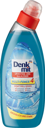 Чистящее средство для туалета Denkmit multipower 750 ml
Чистящее средство для туалета Denkmit multipower 750 ml