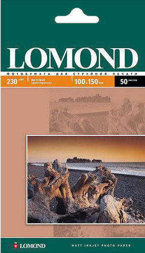 Lomond Односторонняя Матовая фотобумага для струйной печати, 10x15, 230 г/м2, 50 листов, Белый
Lomond Односторонняя Матовая фотобумага для струйной печати, 10x15, 230 г/м2, 50 листов, Белый