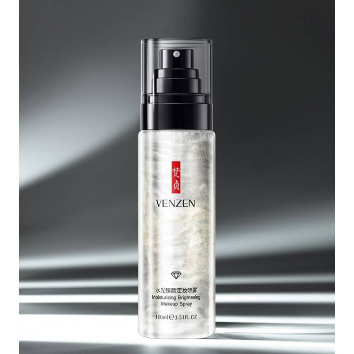 Спрей для закрепления макияжа с экстрактами розы и алоэ Venzen Moisturizing Brightening Makeup Spray
Спрей для закрепления макияжа с экстрактами розы и алоэ Venzen Moisturizing Brightening Makeup Spray