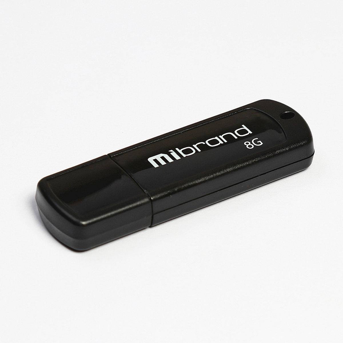 Flash Mibrand USB 2.0 Grizzly 8Gb Black, Черный 
Flash Mibrand USB 2.0 Grizzly 8Gb Black, Черный