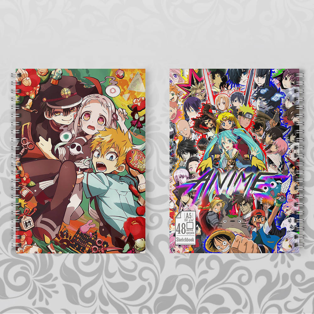 Скетчбук Аниме Jibaki shounen Hanako-kun 11 003 
Скетчбук Аниме Jibaki shounen Hanako-kun 11 003