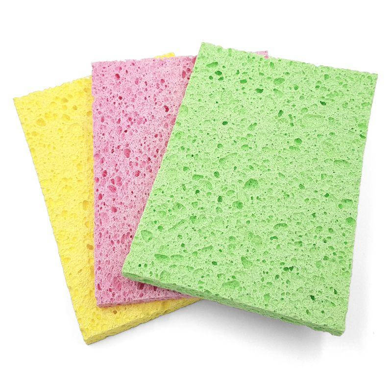 Мочалка влаговпитывающая для уборки и мытья посуды Целлюлоза, Разные цвета 
Мочалка влаговпитывающая для уборки и мытья посуды Целлюлоза, Разные цвета