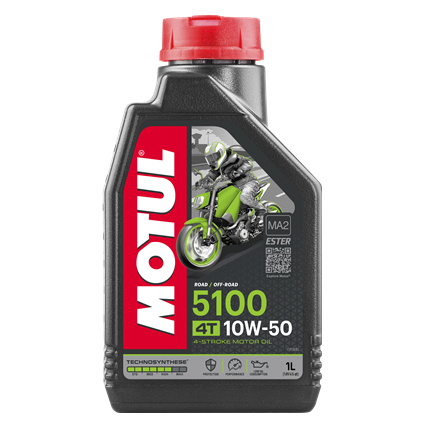 Масло для 4-х тактных двигателей Technosynthese эстеровое MOTUL 5100 4T SAE 10W50 1 л (104074/836811)
Масло для 4-х тактных двигателей Technosynthese эстеровое MOTUL 5100 4T SAE 10W50 1 л (104074/836811)