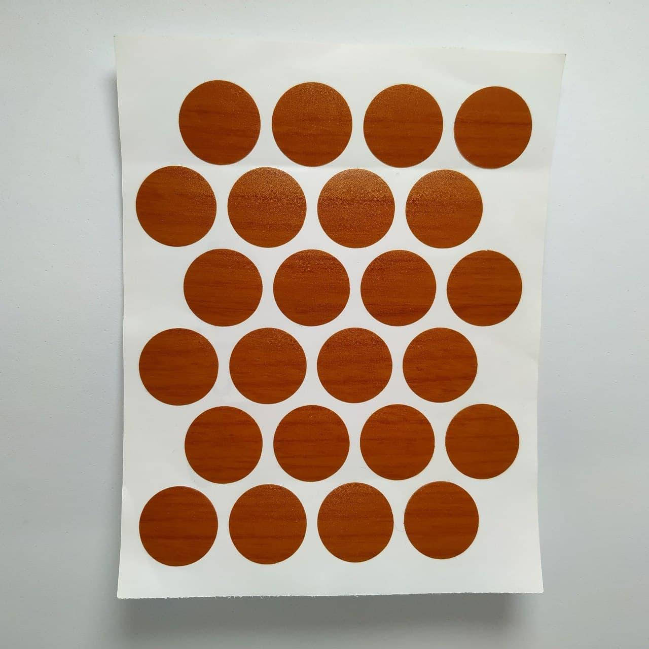 Заглушка самоклеющаяся d-20 мм на минификс (Вишня) WEISS 24 шт
Заглушка самоклеющаяся d-20 мм на минификс (Вишня) WEISS 24 шт