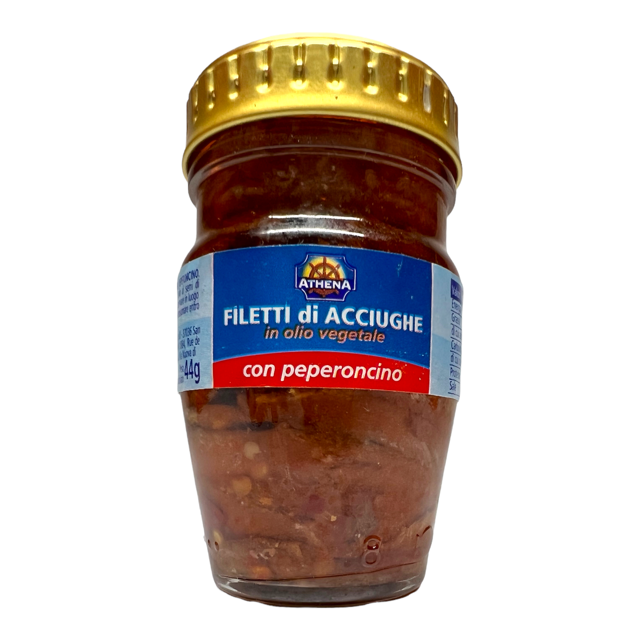 Анчоусы филе анчоусов в оливковом масле, с перцем Athena Filetti Di Acciughe In Olio Vegetale Con 80г
Анчоусы филе анчоусов в оливковом масле, с перцем Athena Filetti Di Acciughe In Olio Vegetale Con 80г