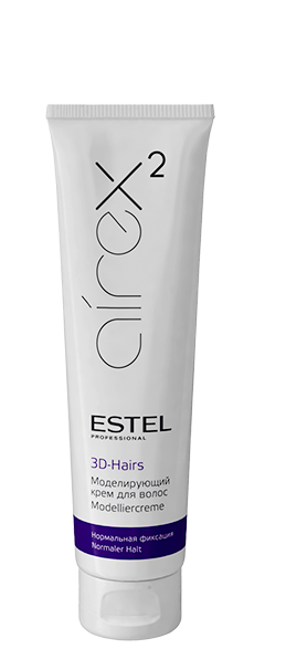 Моделирующий крем для волос 3D-HAIRS Нормальная фиксация Estel Professional AIREX, 150 ml.
Моделирующий крем для волос 3D-HAIRS Нормальная фиксация Estel Professional AIREX, 150 ml.