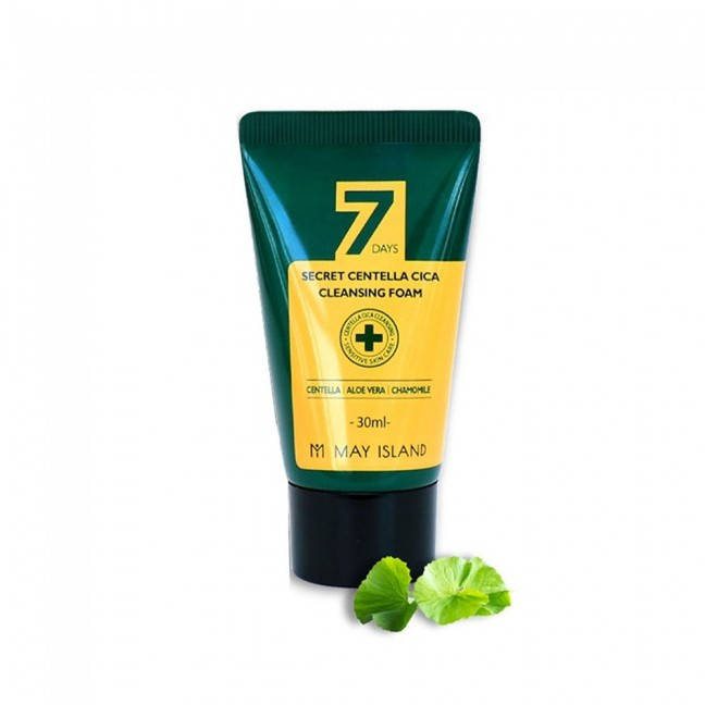 Пенка для умывания проблемной кожи с центеллой May Island 7 Days Secret Centella Cica Cleansing Foam, 30 ml
Пенка для умывания проблемной кожи с центеллой May Island 7 Days Secret Centella Cica Cleansing Foam, 30 ml