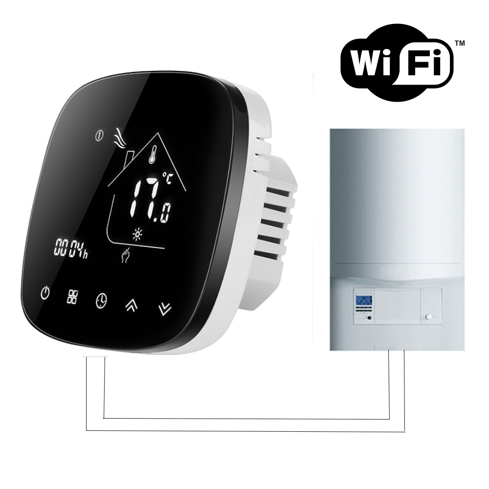 WiFi терморегулятор для сервоприводов и котлов (газовых и електрических) Ecoset 604 WiFi
WiFi терморегулятор для сервоприводов и котлов (газовых и електрических) Ecoset 604 WiFi