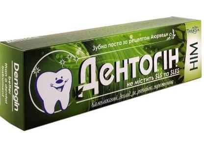Зубна паста Дентогін Нім без СЛС за рецептом аюрведи, 100г, Тріюга, Зубная паста Триюга Дентогин Ним, Аюрведа
Зубна паста Дентогін Нім без СЛС за рецептом аюрведи, 100г, Тріюга, Зубная паста Триюга Дентогин Ним, Аюрведа