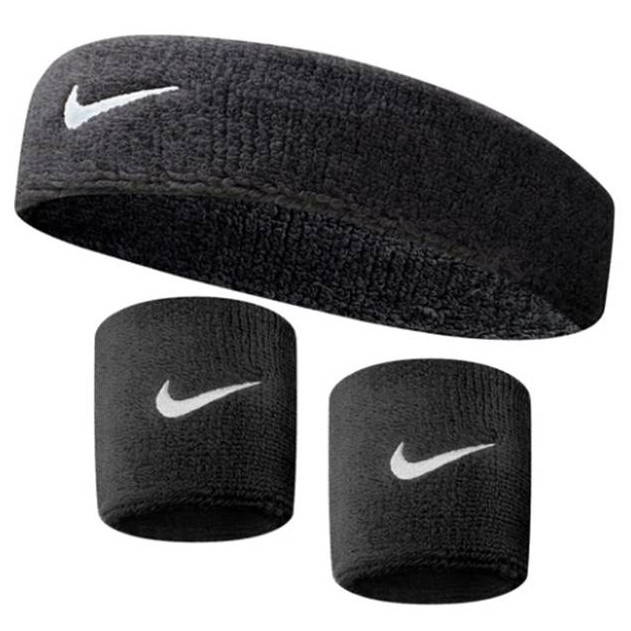 Набор повязка на голову Nike Swoosh Headband 1 шт. и напульсник Nike Swosh Wristbands 2 шт. (N.NN.07.101.OS.1), Черный
Набор повязка на голову Nike Swoosh Headband 1 шт. и напульсник Nike Swosh Wristbands 2 шт. (N.NN.07.101.OS.1), Черный