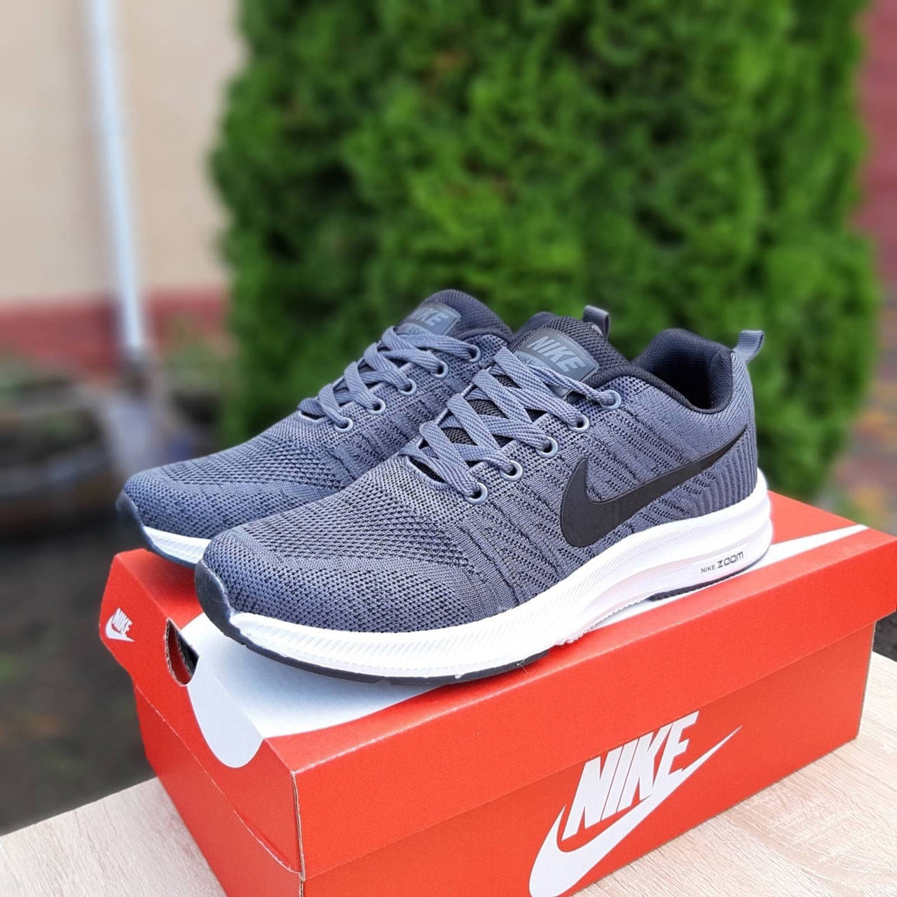 Nike Zoom мужские летние серые кроссовки на шнурках. Весенние мужские текстильные кроссы 43, Серый
Nike Zoom мужские летние серые кроссовки на шнурках. Весенние мужские текстильные кроссы 43, Серый