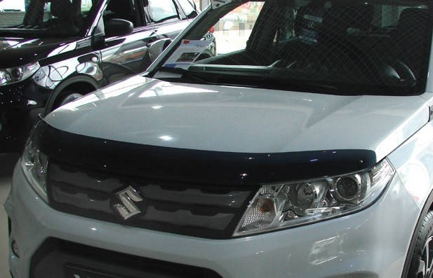 Дефлектор капота (Люкс!) мухобойка Suzuki Vitara 2015-2020, SIM, SSUVIT1512 
Дефлектор капота (Люкс!) мухобойка Suzuki Vitara 2015-2020, SIM, SSUVIT1512