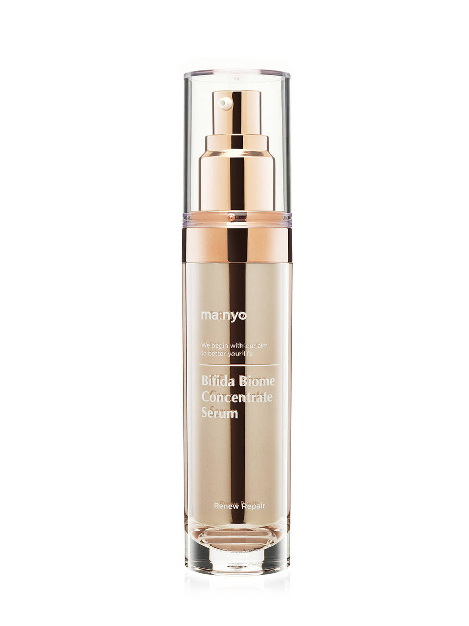 Концентрированная сыворотка с бифидобактериями для сияния кожи Manyo Bifida Biome Concentrate Serum 35мл
Концентрированная сыворотка с бифидобактериями для сияния кожи Manyo Bifida Biome Concentrate Serum 35мл