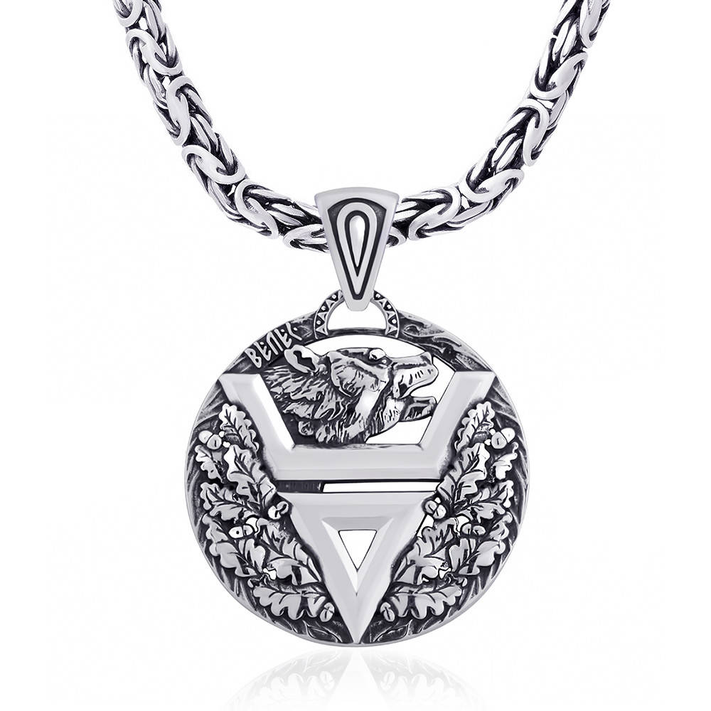 Серебряный кулон Печать Велеса 7294
Серебряный кулон Печать Велеса 7294