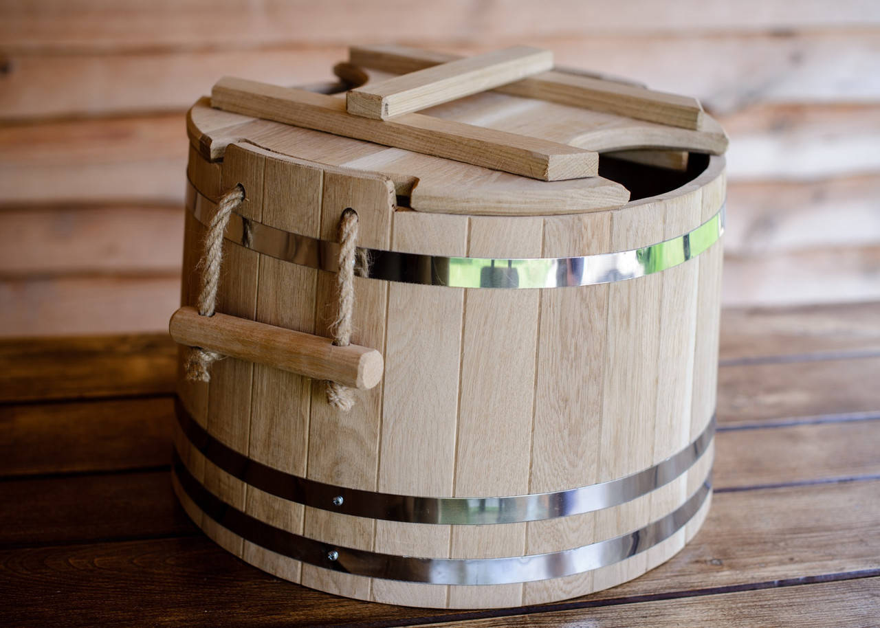 Запарник для веников дубовый 30л "ПРОФИ" daymart
Запарник для веников дубовый 30л "ПРОФИ" daymart