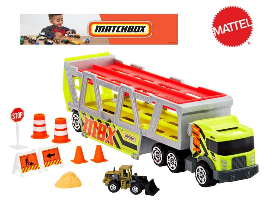 Matchbox™ Construction Hauler™ Mattel GNM89 Автовоз Будівельний Грузовик Вантажівка
Matchbox™ Construction Hauler™ Mattel GNM89 Автовоз Будівельний Грузовик Вантажівка