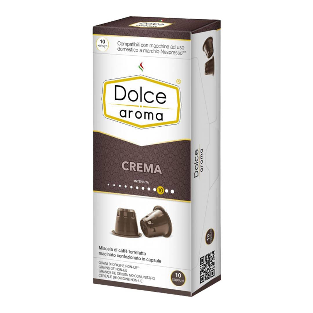 Кофе в капсулах N Dolce Aroma Crema 10 шт
Кофе в капсулах N Dolce Aroma Crema 10 шт