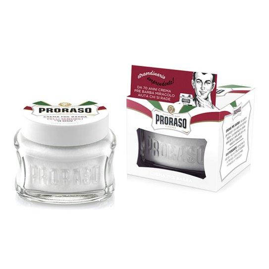 Крем до бритья Proraso White (New Version) Pre-shaving cream зеленый чай для чувствительной кожи 100 мл
Крем до бритья Proraso White (New Version) Pre-shaving cream зеленый чай для чувствительной кожи 100 мл
