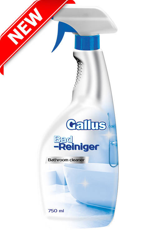 Средство для чистки ванных комнат (Спрей) Gallus Spray / Галлус 750 мл Bad-Reiniger Ванна
Средство для чистки ванных комнат (Спрей) Gallus Spray / Галлус 750 мл Bad-Reiniger Ванна