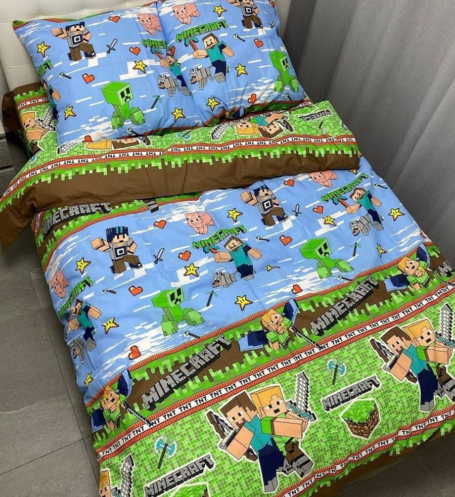 Постельное белье ТМ Вилюта ранфорс подростковое 20130 майнкрафт
Постельное белье ТМ Вилюта ранфорс подростковое 20130 майнкрафт