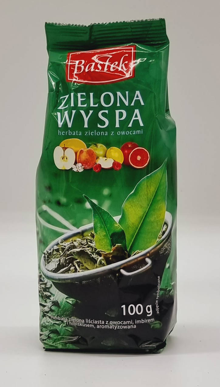Чай "Bastek" Zielona Wyspa Зелёный Остров 100 г – (зелёный чай с кусочками фруктов и соцветиями)
Чай "Bastek" Zielona Wyspa Зелёный Остров 100 г – (зелёный чай с кусочками фруктов и соцветиями)
